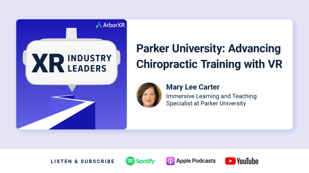 parker university xr industry leaders podcast thumbnail
